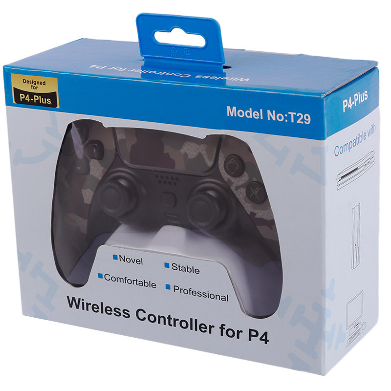 دسته بازی بی سیم طرح پلی استیشن فایو P4-Plus T29 Guerrilla PS4 / PC