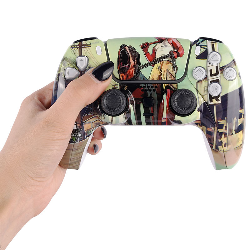 دسته بازی بی سیم طرح پلی استیشن فایو P4-Plus T29 GTA V PS4 / PC