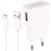 شارژر دیواری Samsung S8 ETA-U90EWE 2A High Copy + کابل میکرو یو اس بی