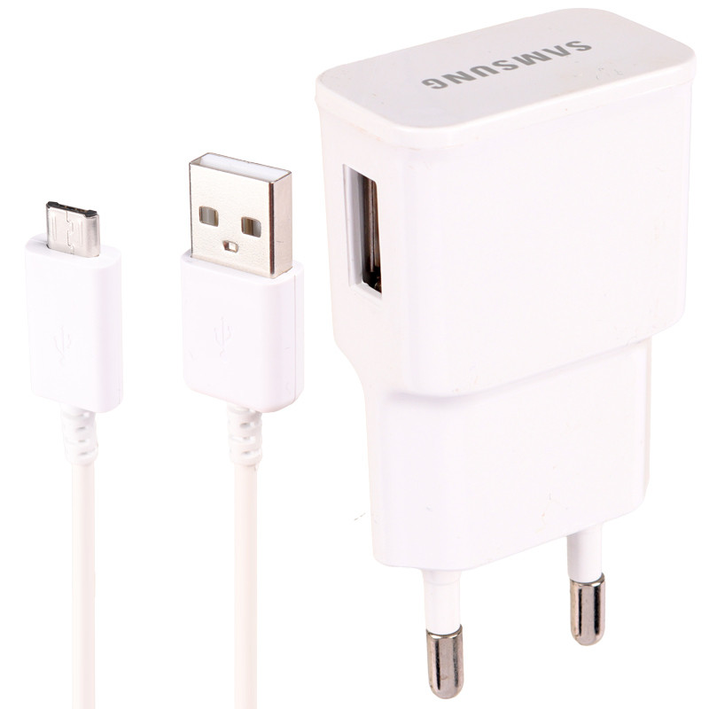 شارژر دیواری Samsung S8 ETA-U90EWE 2A High Copy + کابل میکرو یو اس بی