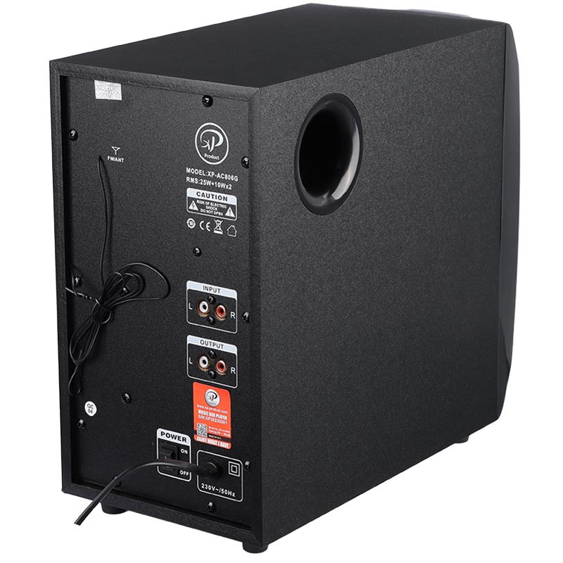 اسپیکر بلوتوثی رم و فلش خور XP-Product XP-AC806G + ریموت کنترل
