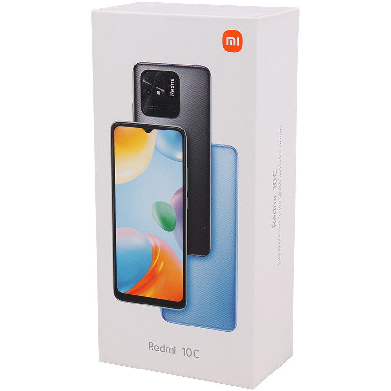 شارژر دیواری Xiaomi Redmi 10C 2A 10W + کابل میکرو یو اس بی و جعبه گوشی