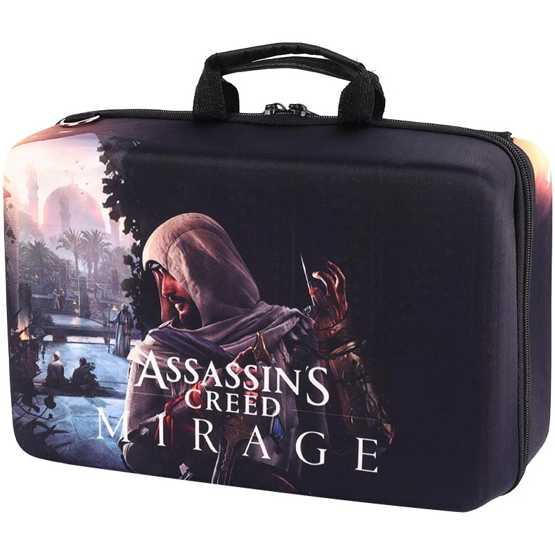کیف کنسول بازی PS5 Slim طرح Assassins Creed Mirage