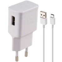 شارژر دیواری فست شارژ Samsung Galaxy A04 2A 15W + کابل تایپ سی و جعبه گوشی