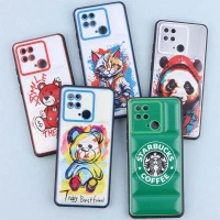 قاب پافر ژله ای طرح دار محافظ لنزدار Xiaomi Poco C40