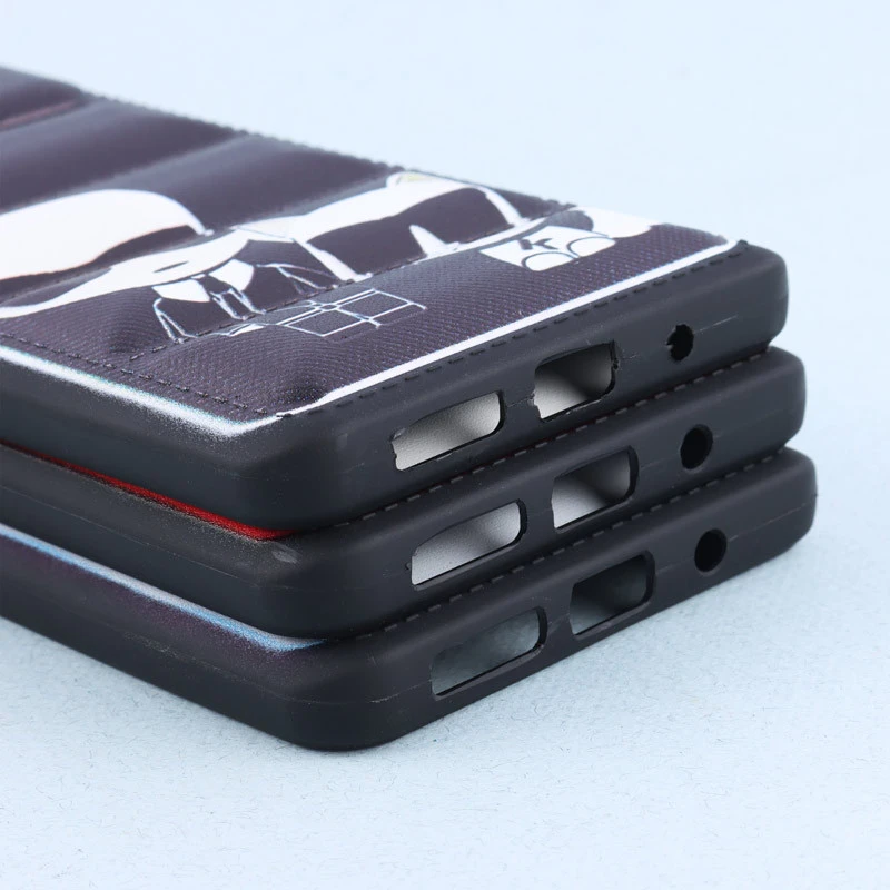 قاب پافر ژله ای طرح دار محافظ لنزدار Xiaomi Poco C40