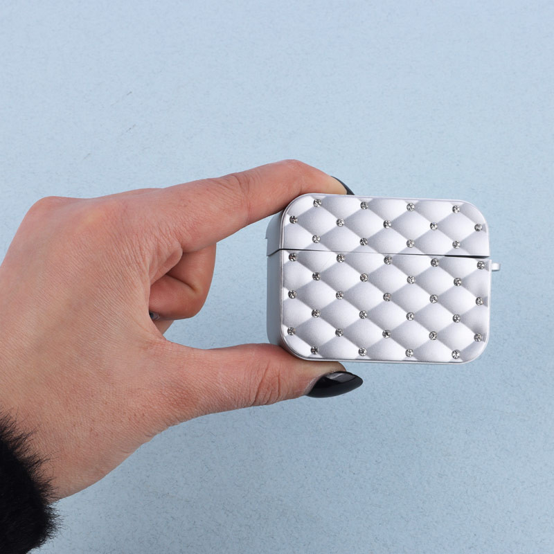محافظ ایرپاد پافری نگین دار AirPods Pro