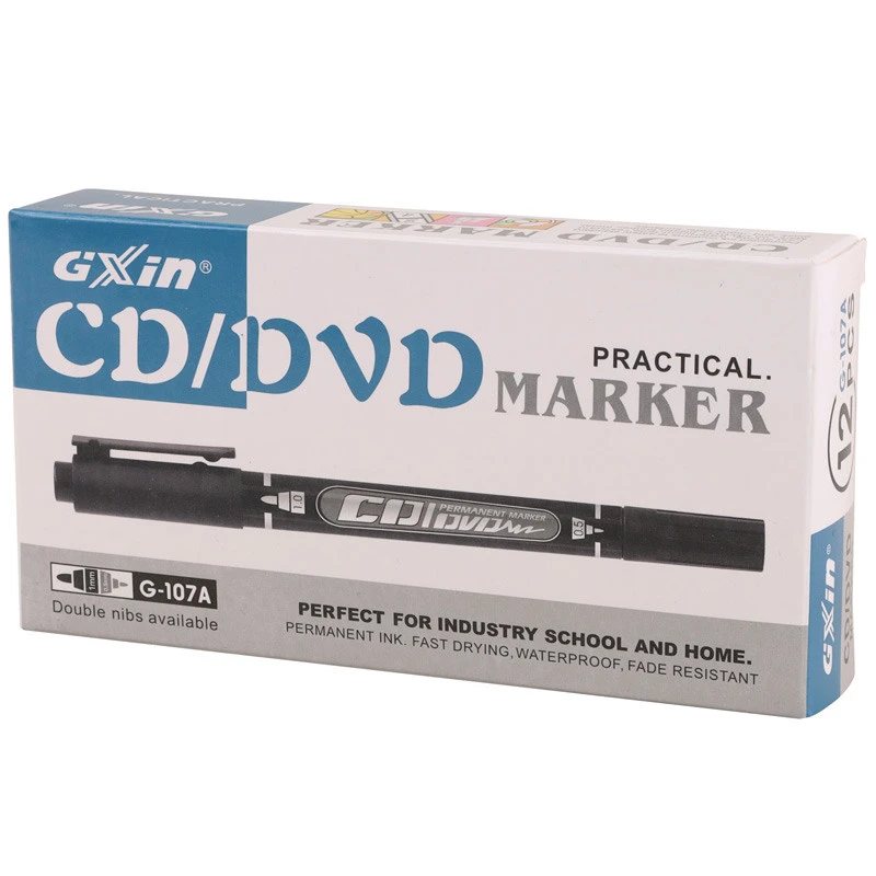 ماژیک CD دوسر Gxin G-107A بسته 12 عددی