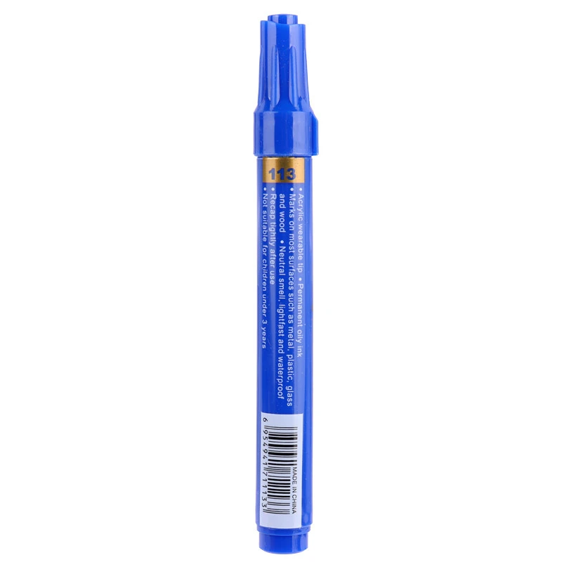 ماژیک معمولی جیکسین نوک تخت Gxin G-113 بسته 12 عددی