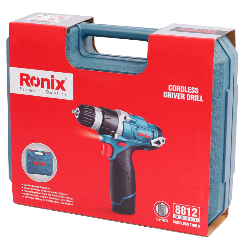 دریل شارژی Ronix 8812