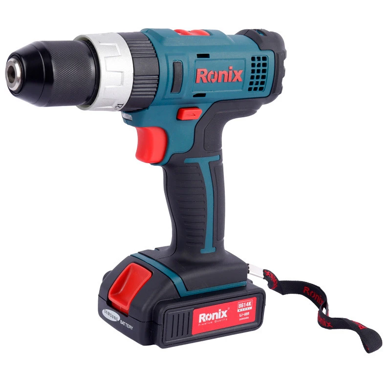 کیت دریل شارژی چکشی Ronix 8614K