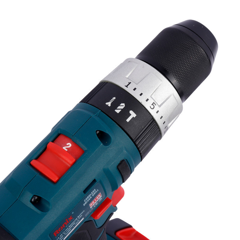 کیت دریل شارژی چکشی Ronix 8614K