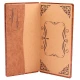 پاکت پول چوبی طرح دار 90x180mm