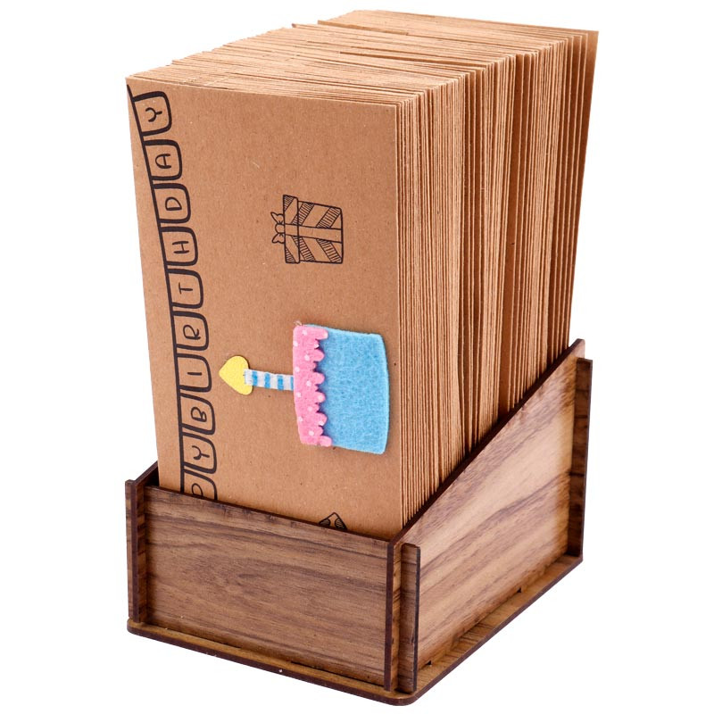پاکت پول کرافت طرح مخمل 90x190mm
