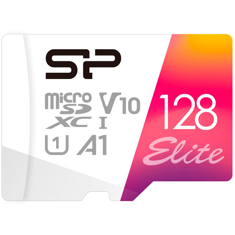 رم میکرو 128 گیگ سیلیکون پاور Silicon Power Elite A1 V10 U1 C10 100MB/s + خشاب