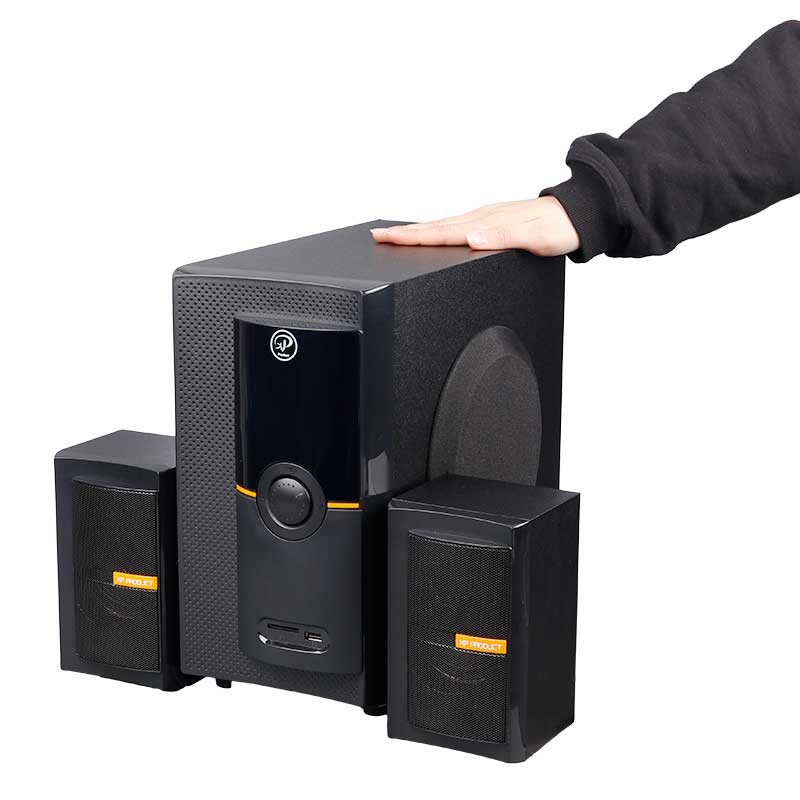 اسپیکر ۳ تکه رم و فلش خور XP-Product XP-AC808G + ریموت کنترل