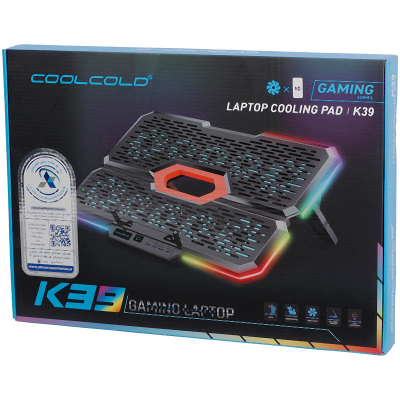 کول پد لپ تاپ Coolcold K39