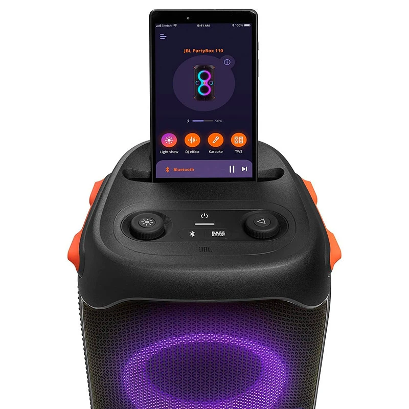 اسپیکر چمدانی بلوتوثی فلش خور JBL PartyBox 110