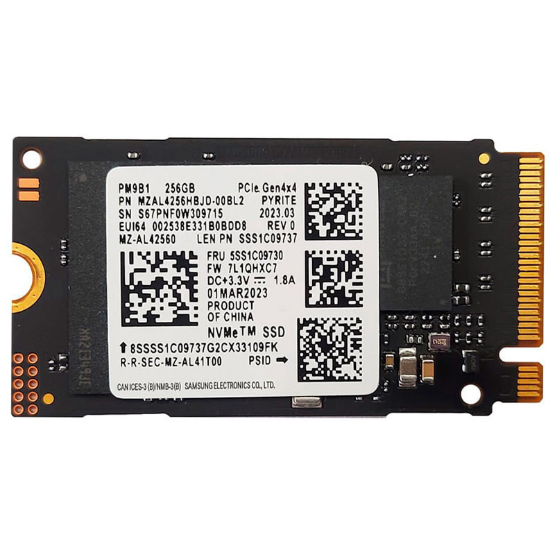 حافظه SSD سامسونگ Samsung PM9B1 256GB M.2 استوک