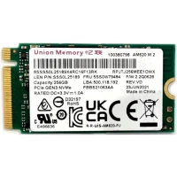 حافظه SSD یونیون مموری Union Memory AM620 256GB M.2 استوک