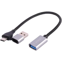 کابل تبدیل Earldom ET-OT83 OTG USB To Type-C / USB3.0