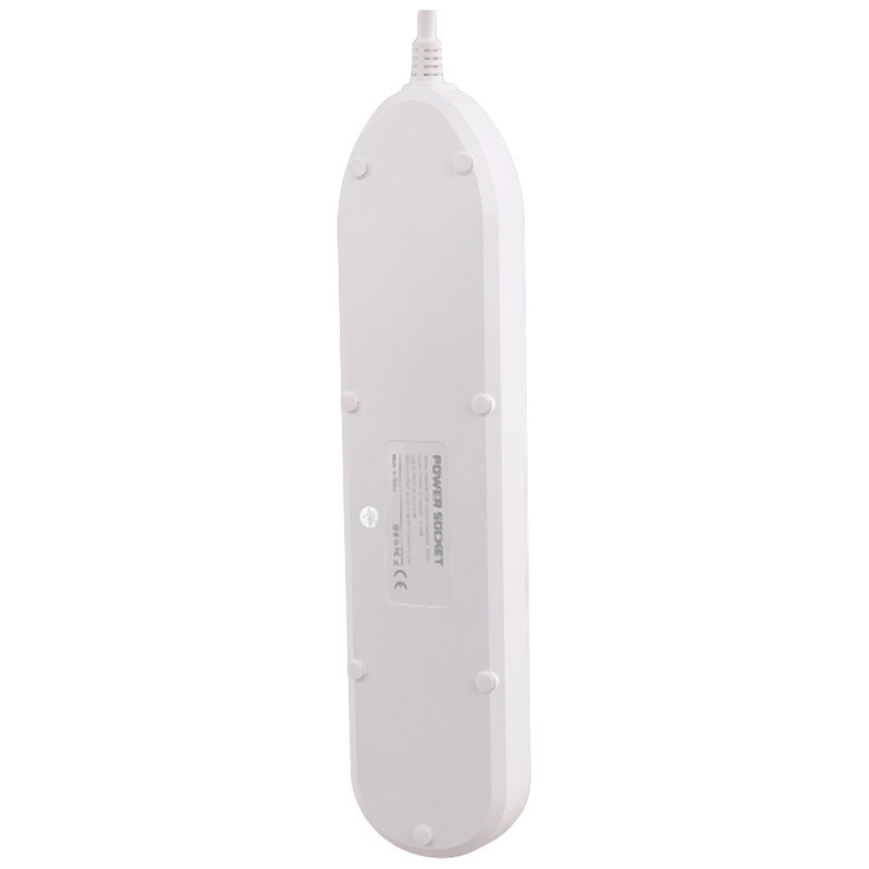چند راهی 3 خانه برق ارت دار الدینیو SC-16Q با کابل 2 متری + شارژر USB