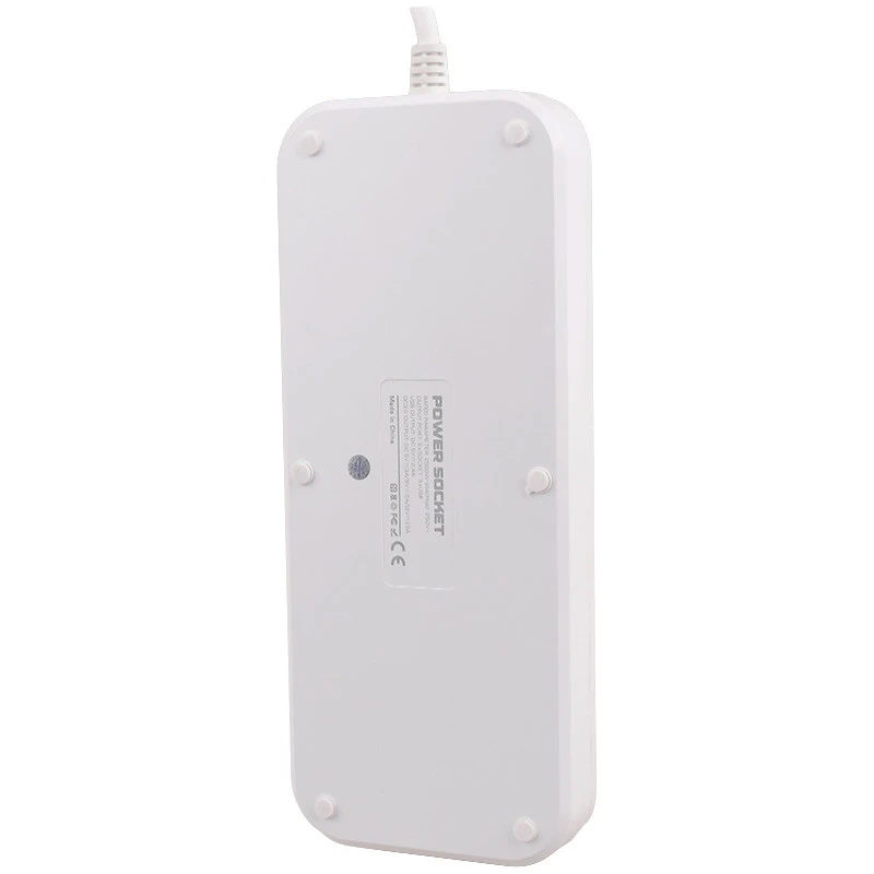 چند راهی 3 خانه برق ارت دار الدینیو SC-17 با کابل 2 متری + شارژر USB