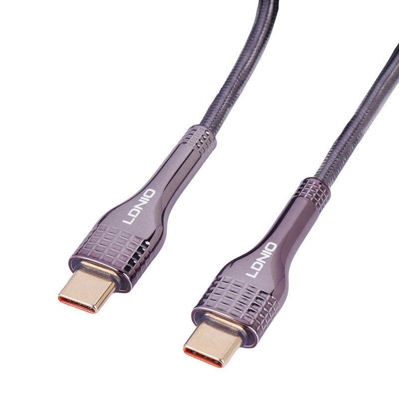 کابل تایپ سی فست شارژ Ldnio LC652C 65W 2m