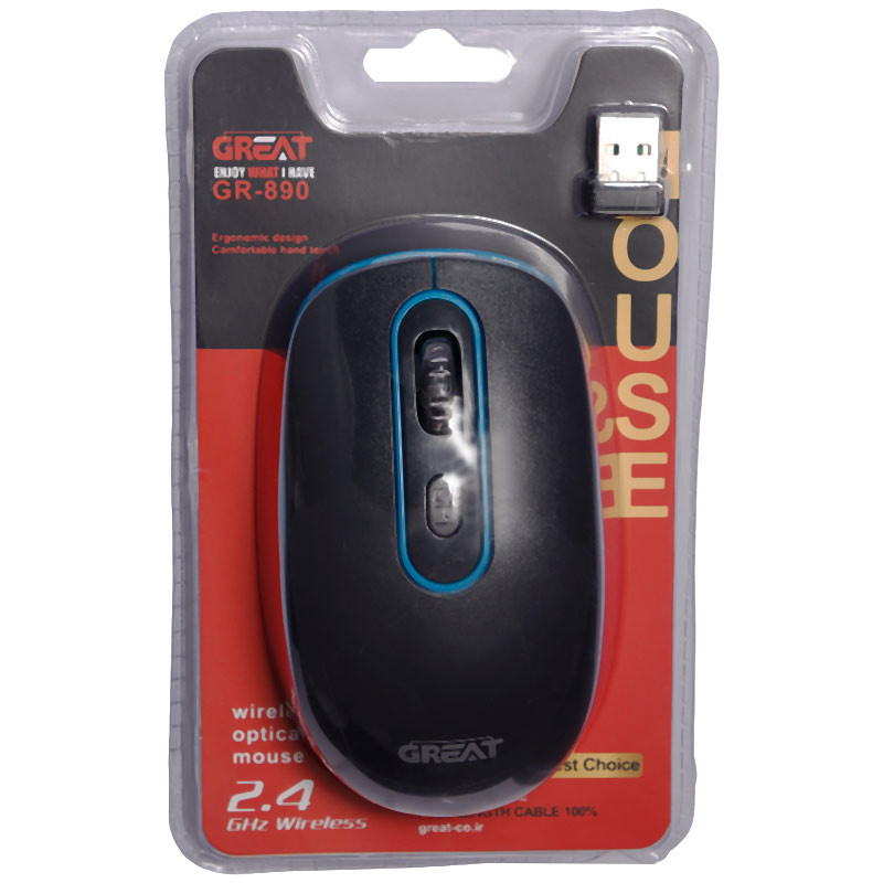 موس بی سیم گریت GR-890