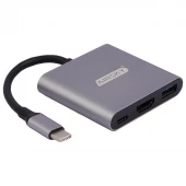 تبدیل Ifortech Airsky HC-04A Type-C to HDMI/USB3.0/Type-C