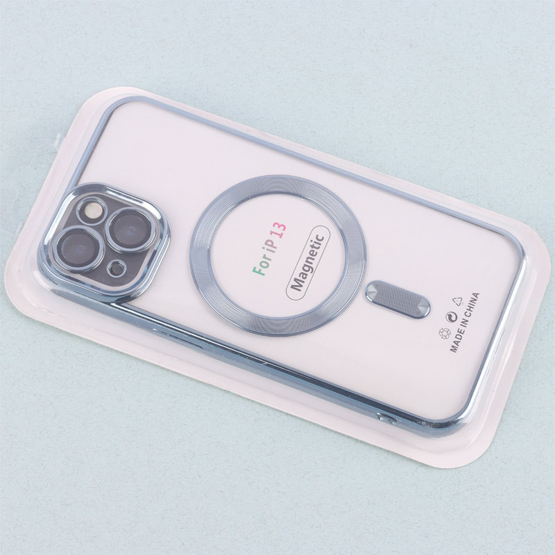 قاب شفاف MagSafe ژله ای محافظ لنزدار iPhone 13