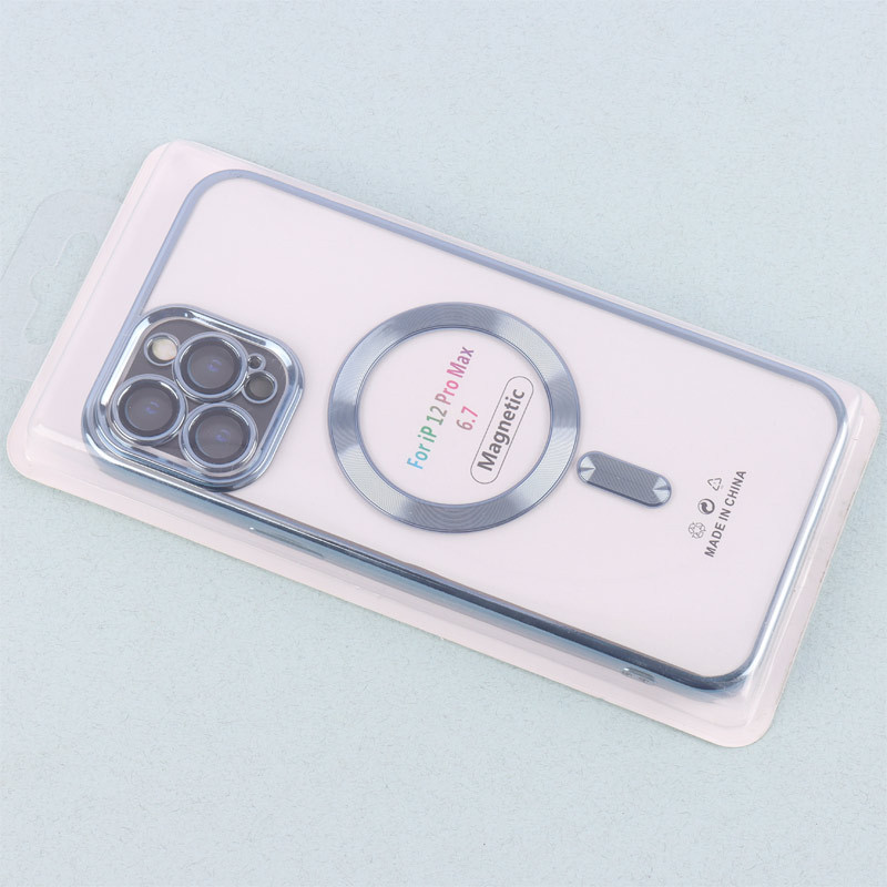 قاب شفاف MagSafe ژله ای محافظ لنزدار iPhone 12 Pro Max