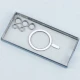 قاب شفاف MagSafe ژله ای محافظ لنزدار Samsung Galaxy S23 Ultra