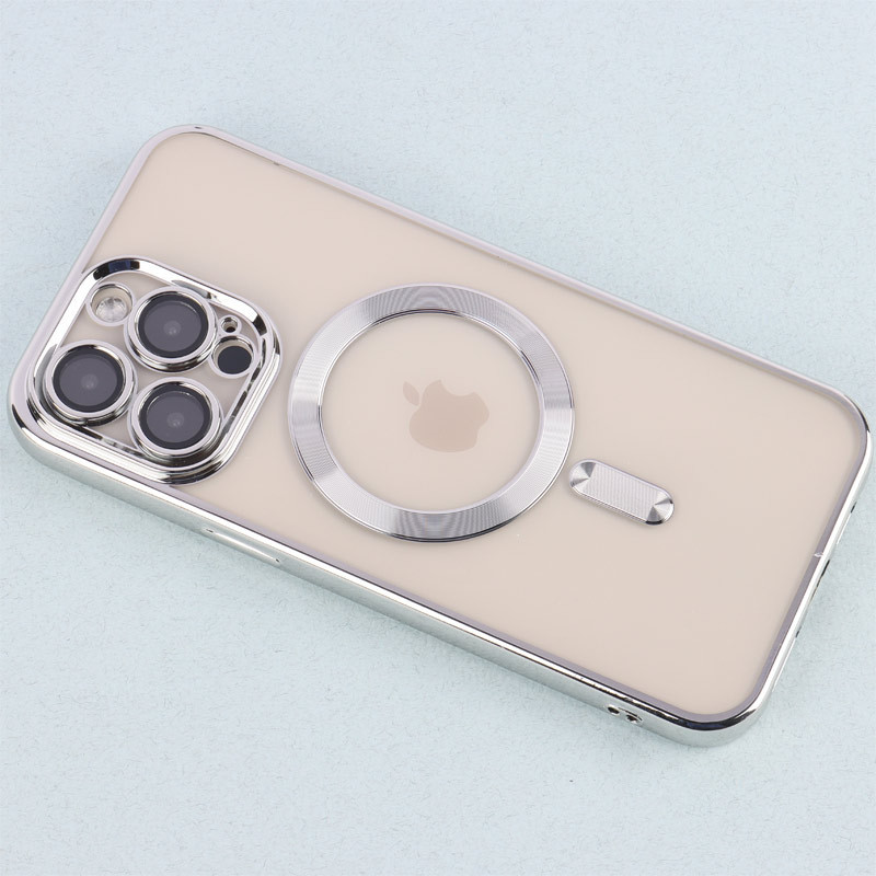 قاب شفاف MagSafe ژله ای محافظ لنزدار iPhone 14 Pro Max