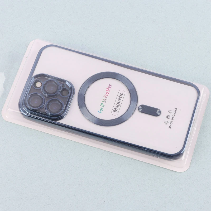 قاب شفاف MagSafe ژله ای محافظ لنزدار iPhone 14 Pro Max