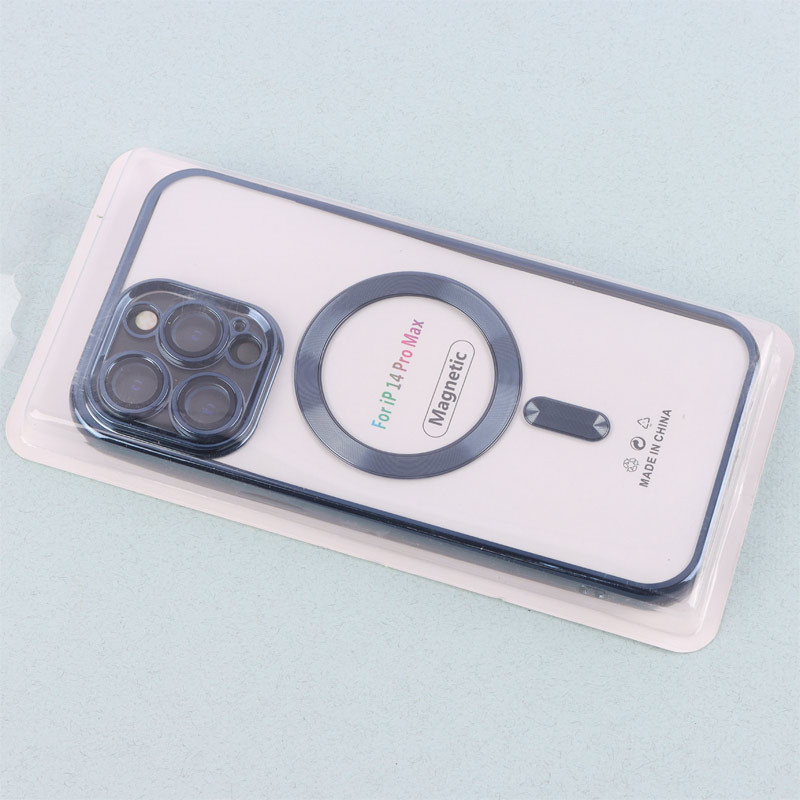 قاب شفاف MagSafe ژله ای محافظ لنزدار iPhone 14 Pro Max