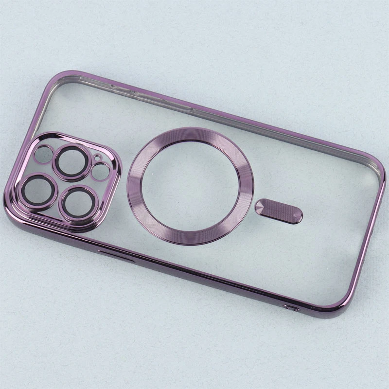 قاب شفاف MagSafe ژله ای محافظ لنزدار iPhone 15 Pro Max