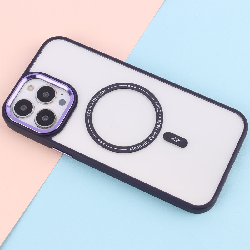 قاب شفاف Magnetic اصلی مگ سیف iPhone 13 Pro Max