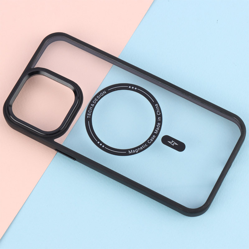 قاب شفاف Magnetic اصلی مگ سیف iPhone 14 Pro Max