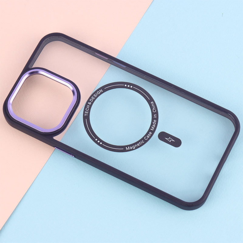 قاب شفاف Magnetic اصلی مگ سیف iPhone 14 Pro Max