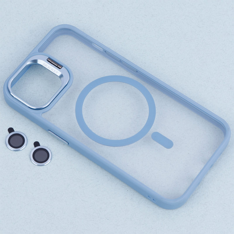 قاب PC مگ سیف استندشو با محافظ لنز رینگی Bracket آیفون iPhone 13