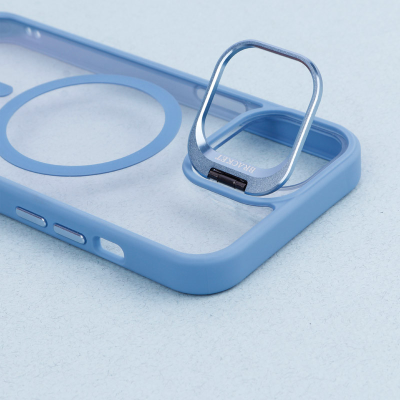قاب PC مگ سیف استندشو با محافظ لنز رینگی Bracket آیفون iPhone 13