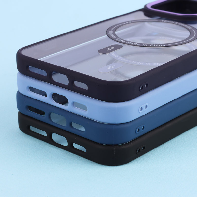 قاب شفاف Magnetic اصلی مگ سیف iPhone 15 Pro Max