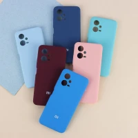 قاب سیلیکونی اصلی زیربسته شیائومی Redmi Note 12 5G محافظ لنزدار