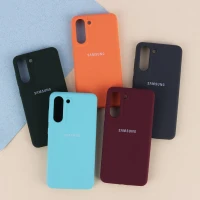 قاب سیلیکونی اصلی زیربسته سامسونگ Galaxy S21 FE 5G محافظ لنزدار