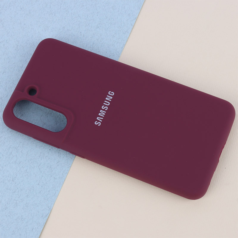 قاب محافظ لنزدار سیلیکونی اصلی زیربسته Samsung Galaxy S21 FE 5G