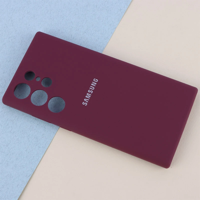 قاب محافظ لنزدار سیلیکونی اصلی زیربسته Samsung Galaxy S23 Ultra