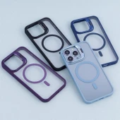 قاب PC مگ سیف استندشو با محافظ لنز رینگی Bracket آیفون iPhone 13 Pro