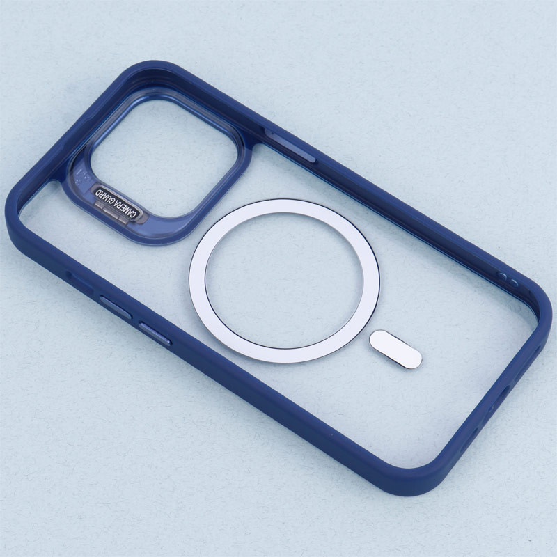 قاب PC مگ سیف استندشو با محافظ لنز رینگی Bracket آیفون iPhone 13 Pro