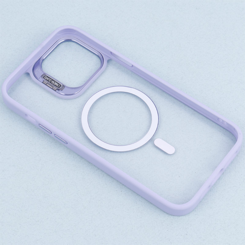 قاب PC مگ سیف استندشو با محافظ لنز رینگی Bracket آیفون iPhone 13 Pro Max